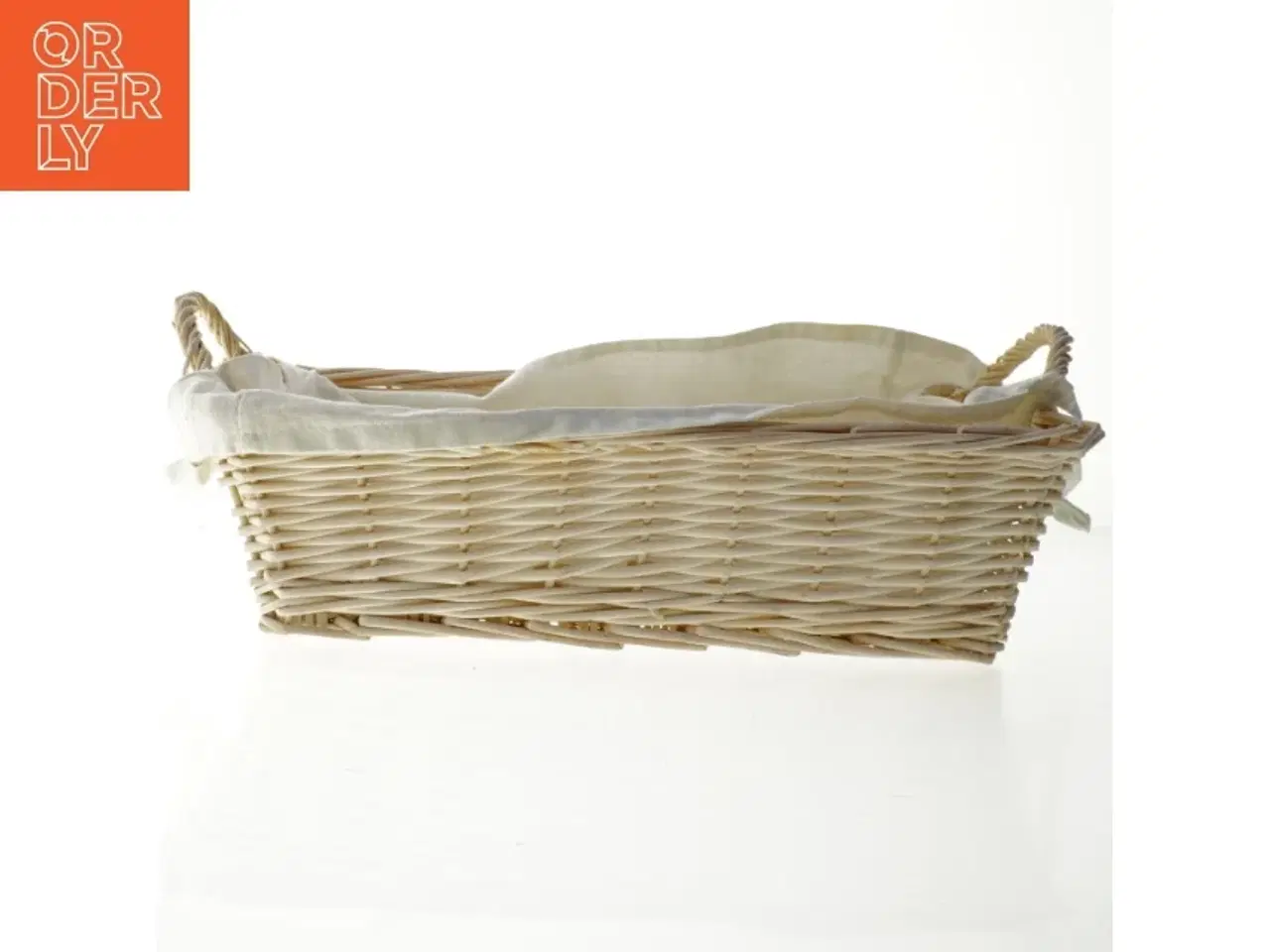 Billede 1 - Flettet brødkurv (str. 40x29 cm)