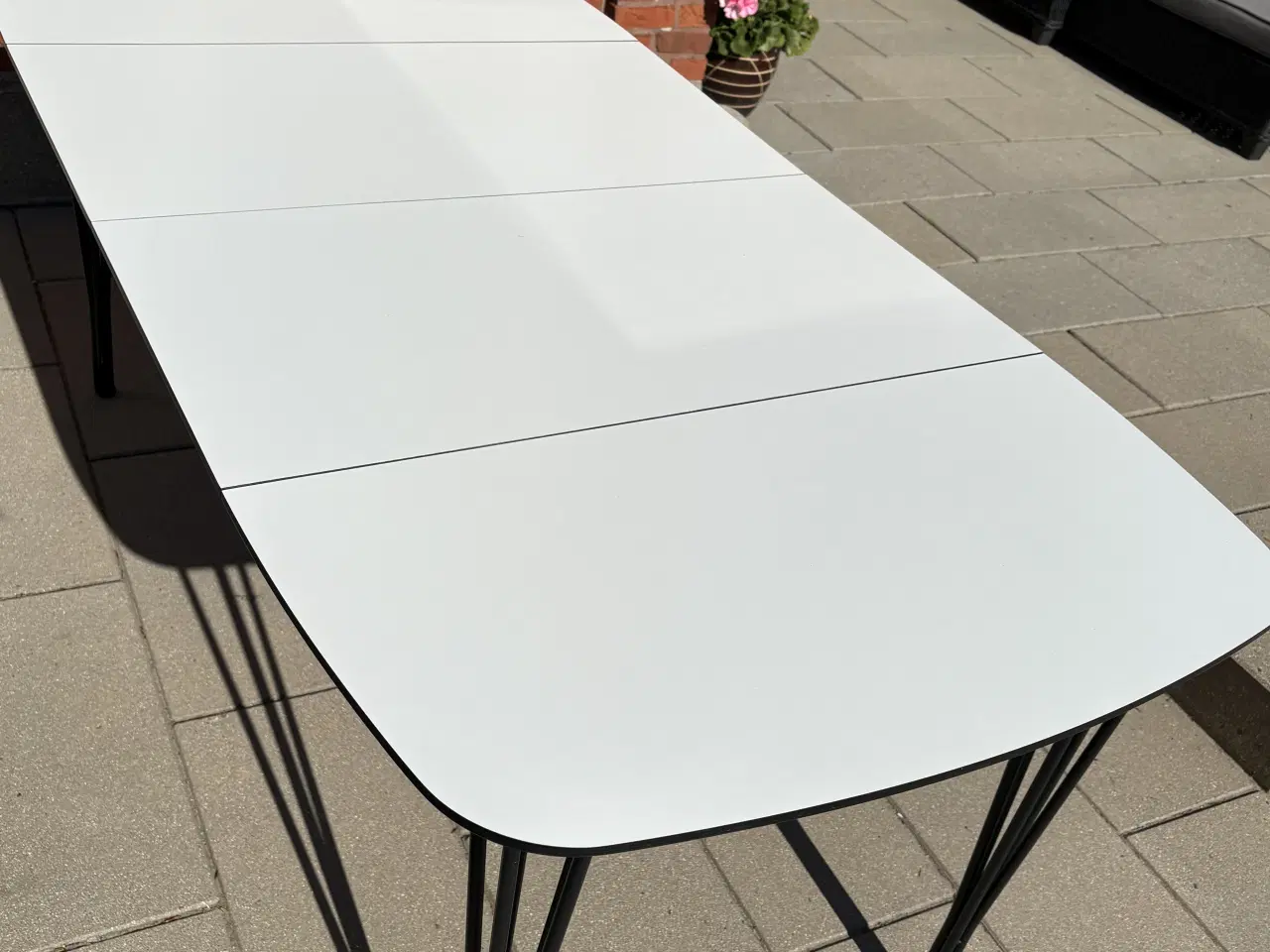 Billede 1 - Haslev spisebord med 3 plader 