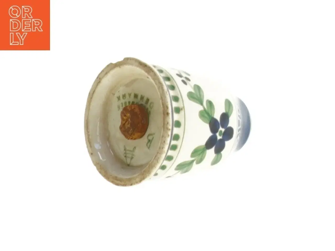 Billede 3 - Aluminia - Porcelæns krydderi beholder (str. 7 x 6 cm)