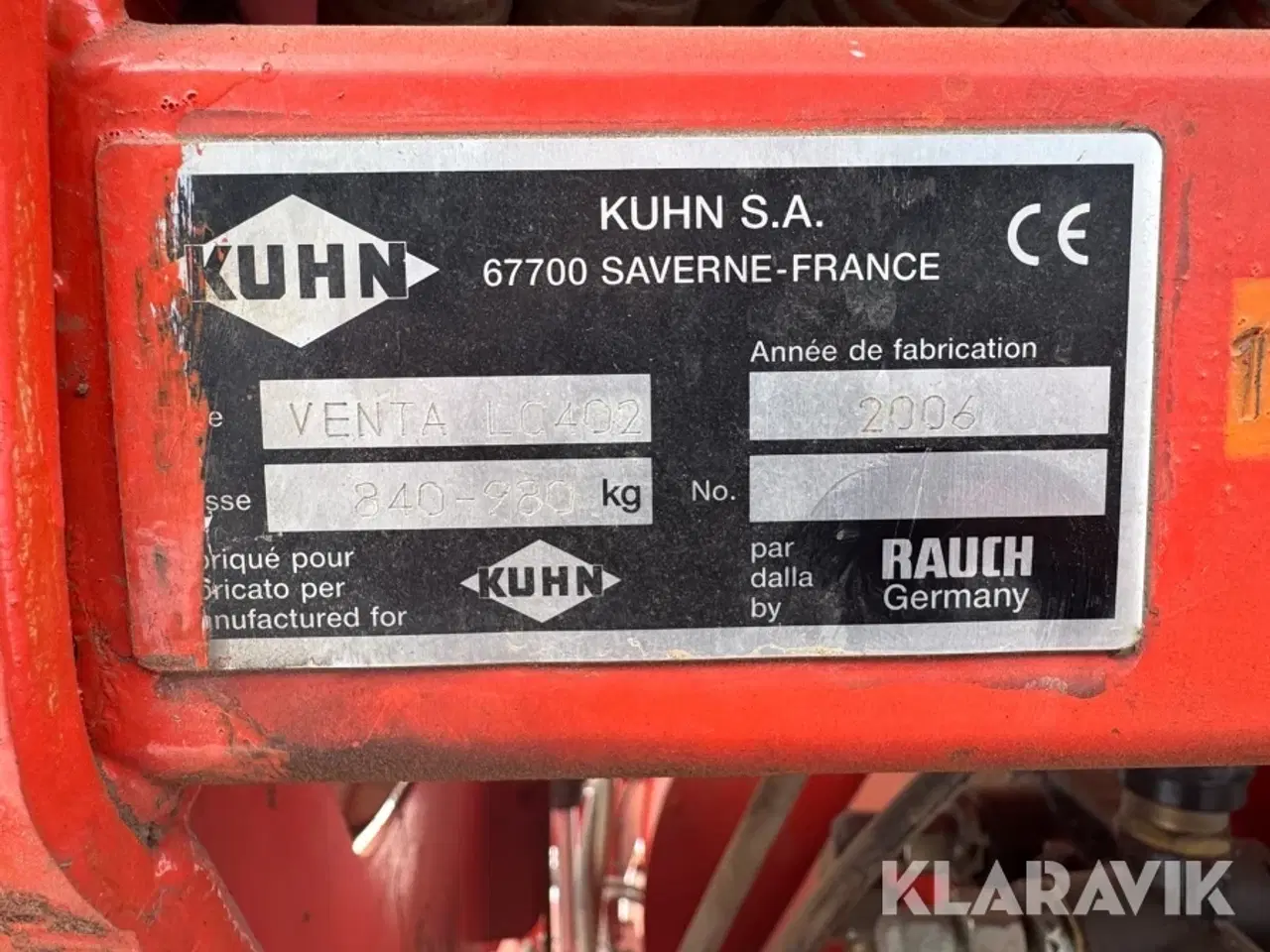 Billede 5 - Rotorharve - Såmaskine Kuhn HR 4004