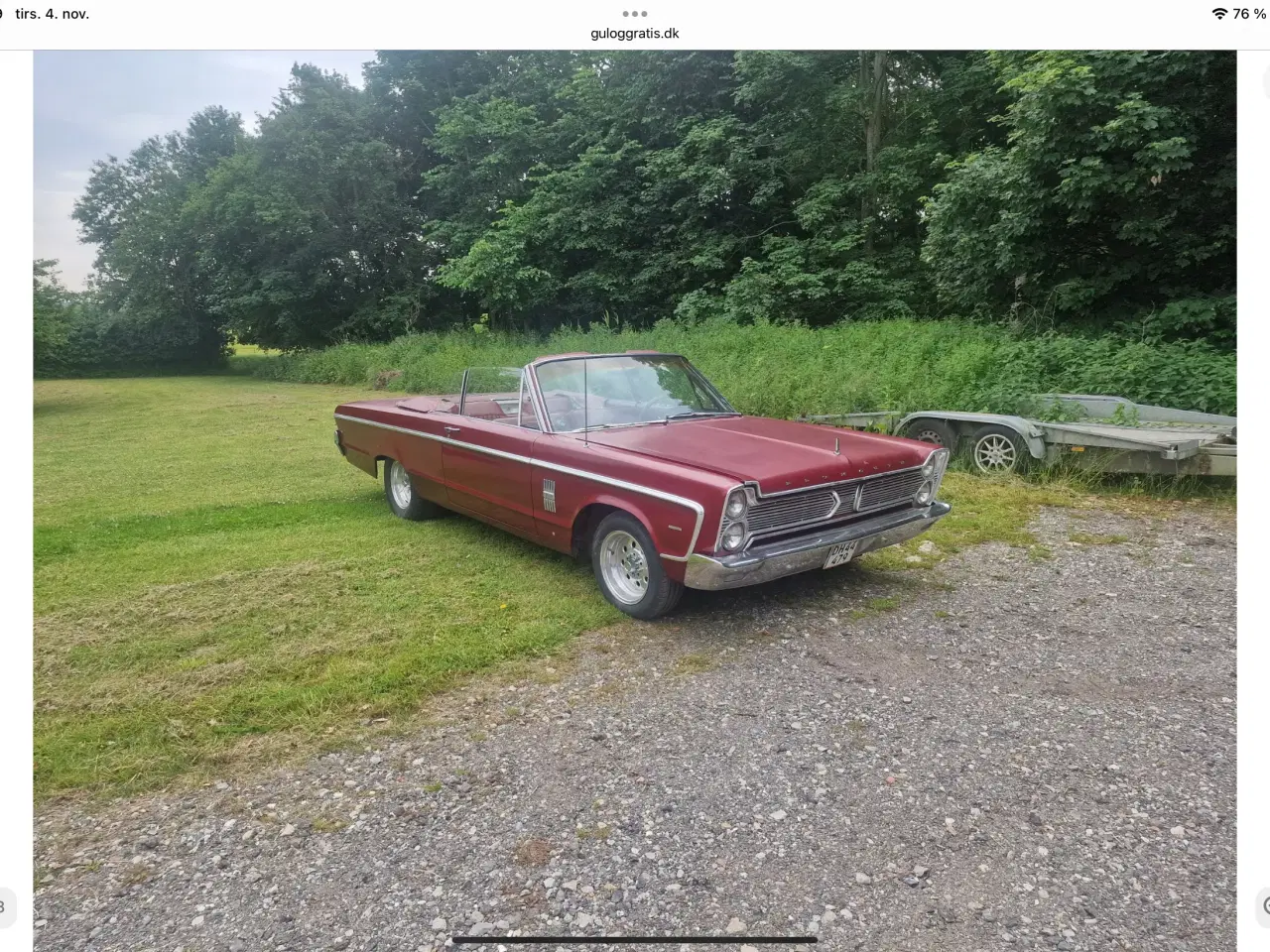 Billede 1 - Plymouth Bytte eventuelt