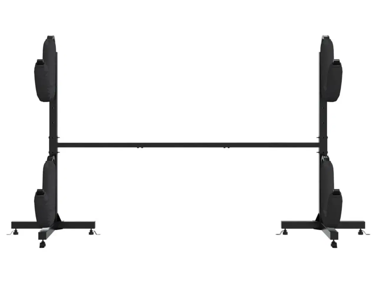 Billede 4 - Opbevaringsstativ til 2 kajakker 250x57x127,5 cm stål