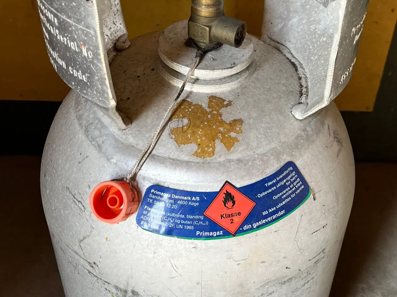 Billede 1 - Gasregulator til Aluminium gasflaske
