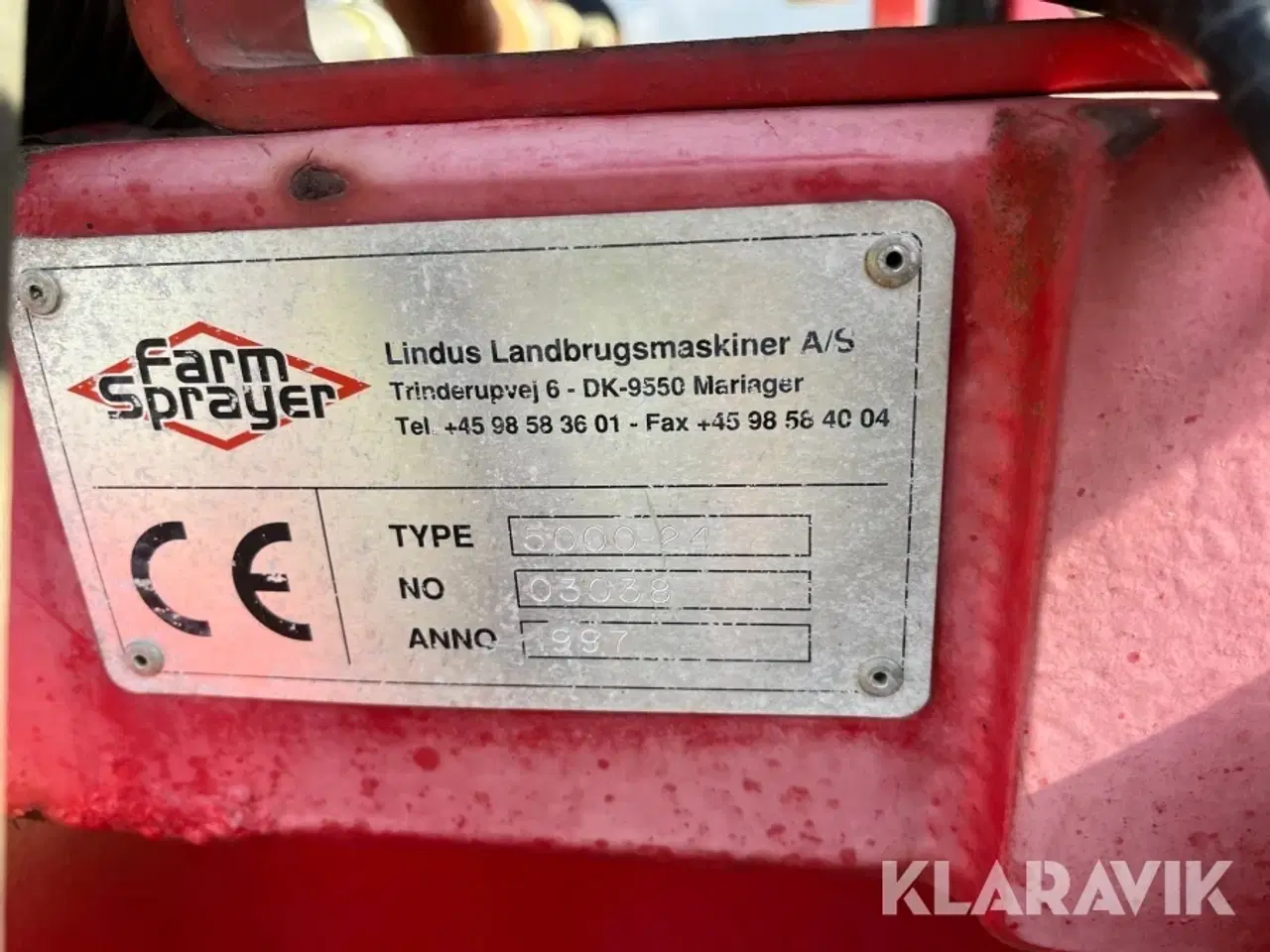 Billede 9 - Marksprøjte Farm sprayer 5000-24