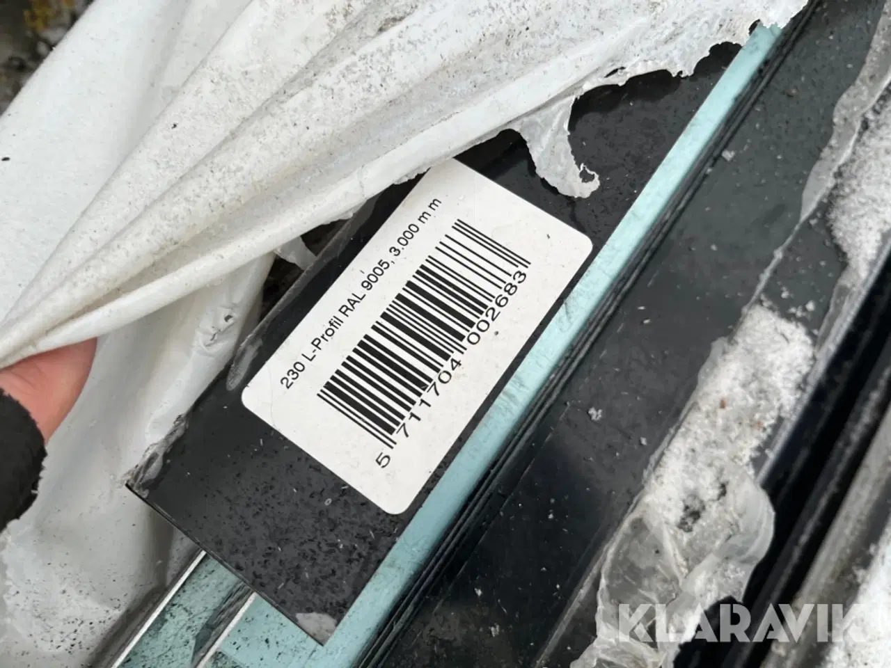 Billede 2 - Beklædning Iwarson/Swisspearl 360cm med lister sort