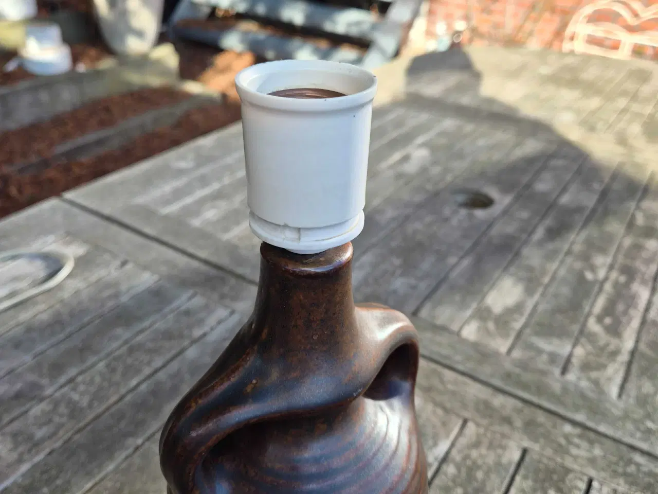 Billede 9 - Smuk keramiklampe fra Knabstrup 