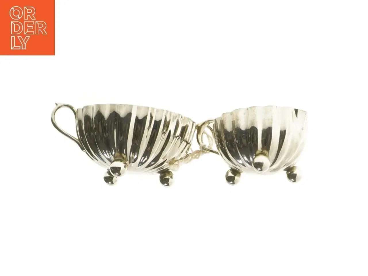 Billede 1 - Sæt af to sølv skåle (str. Ø 10 & 7,5 cm)