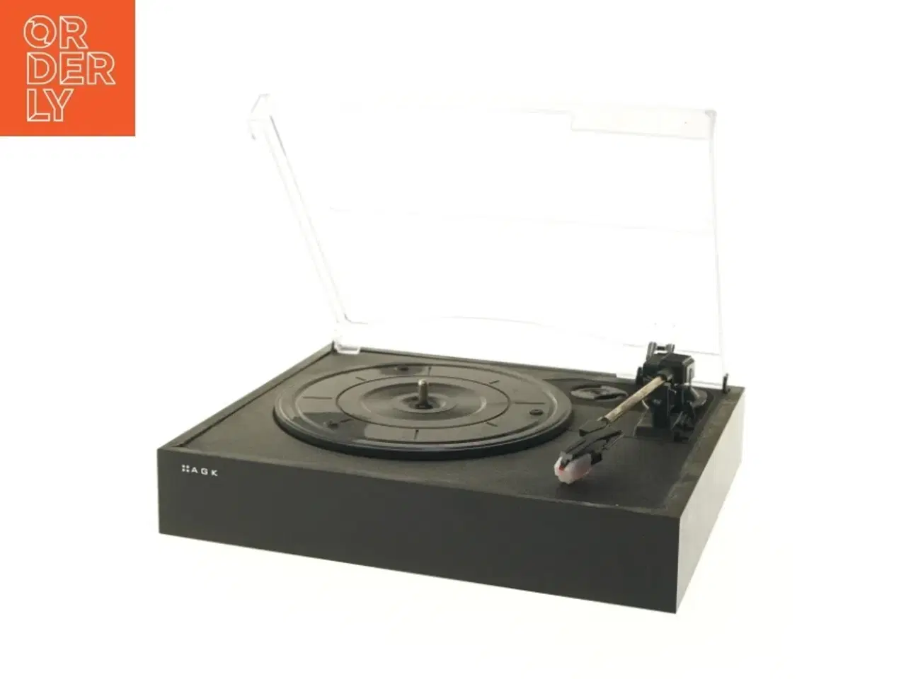 Billede 4 - Vinylpladespiller med låg fra AGK (str. 32,5x27,5 cm) (DVD)