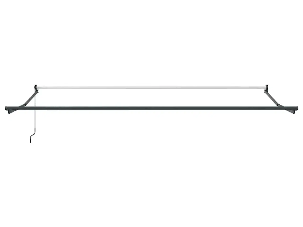 Billede 4 - Markise Antracit 5 x 3 m Metal