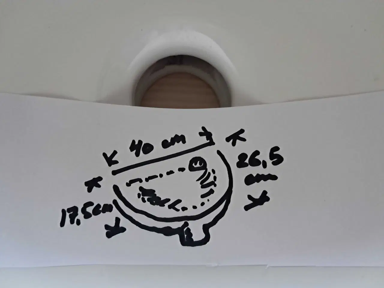 Billede 5 - Lille porcelæn håndvask, Sanindusa