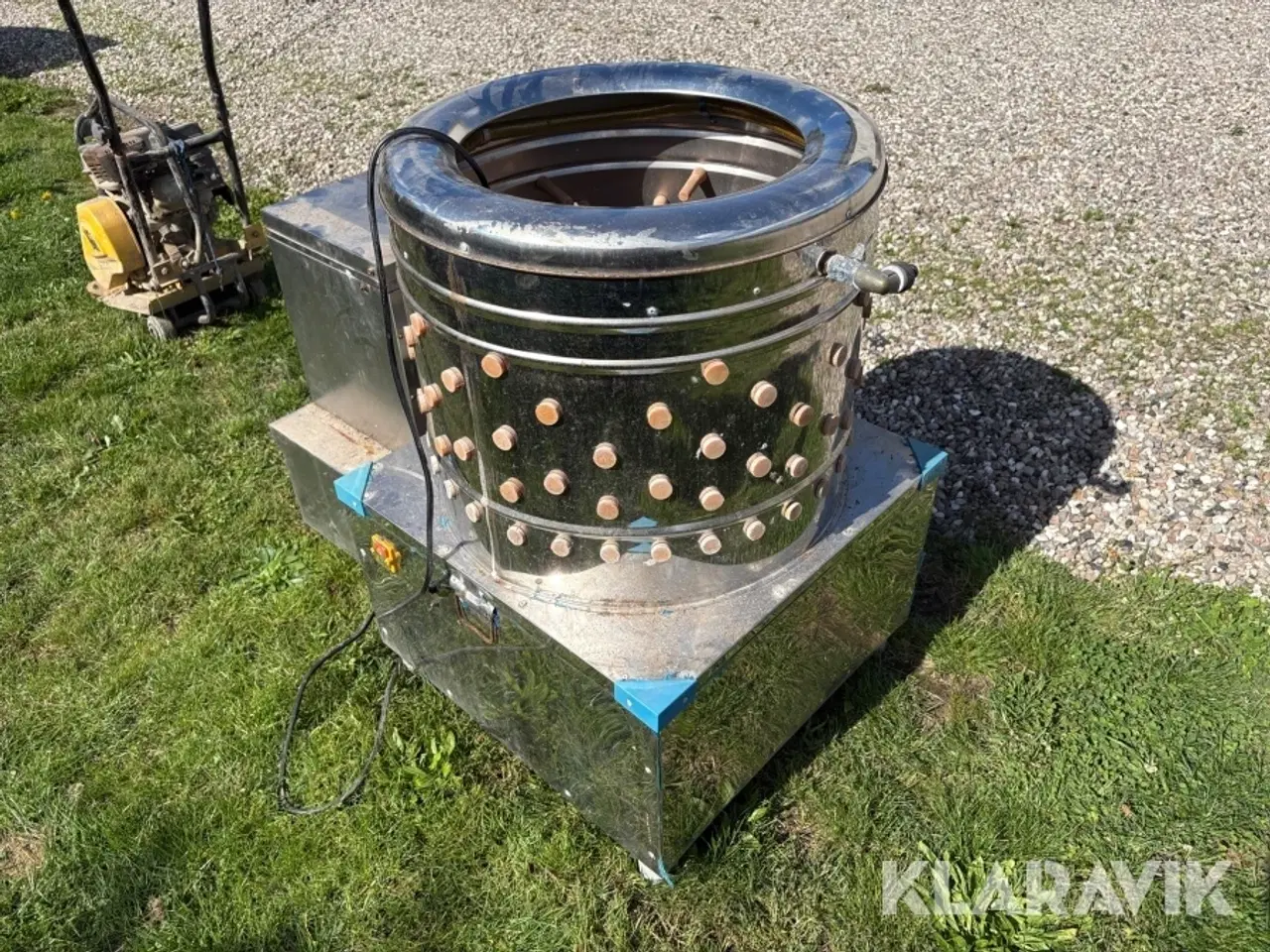 Billede 3 - Plukkemaskine og vokskar til fjerkræ CpLY 60B og 70L-A