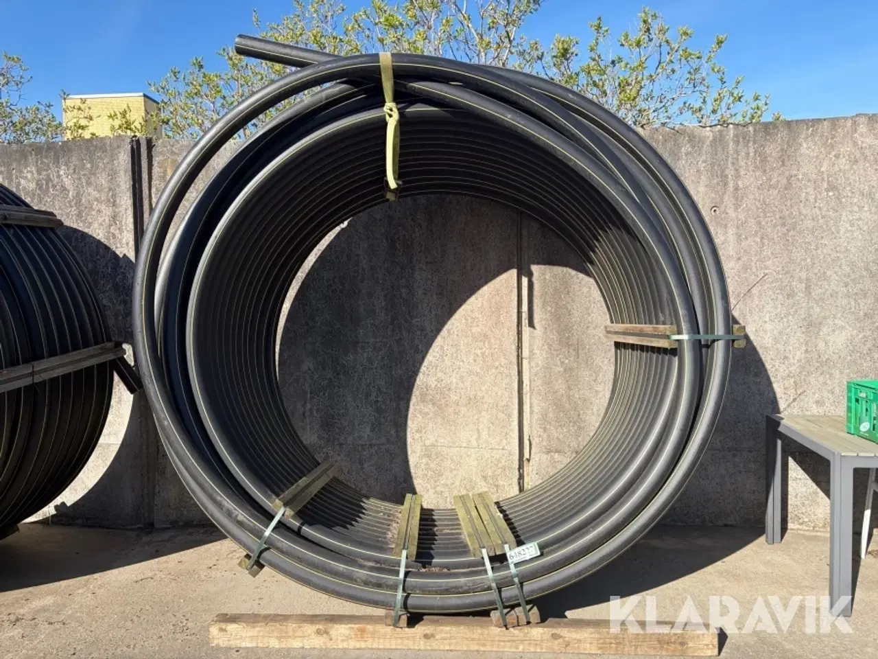 Billede 3 - Kraftkabelrør Wavin SRE-P 90 PE 100 3 ruller á 250 meter