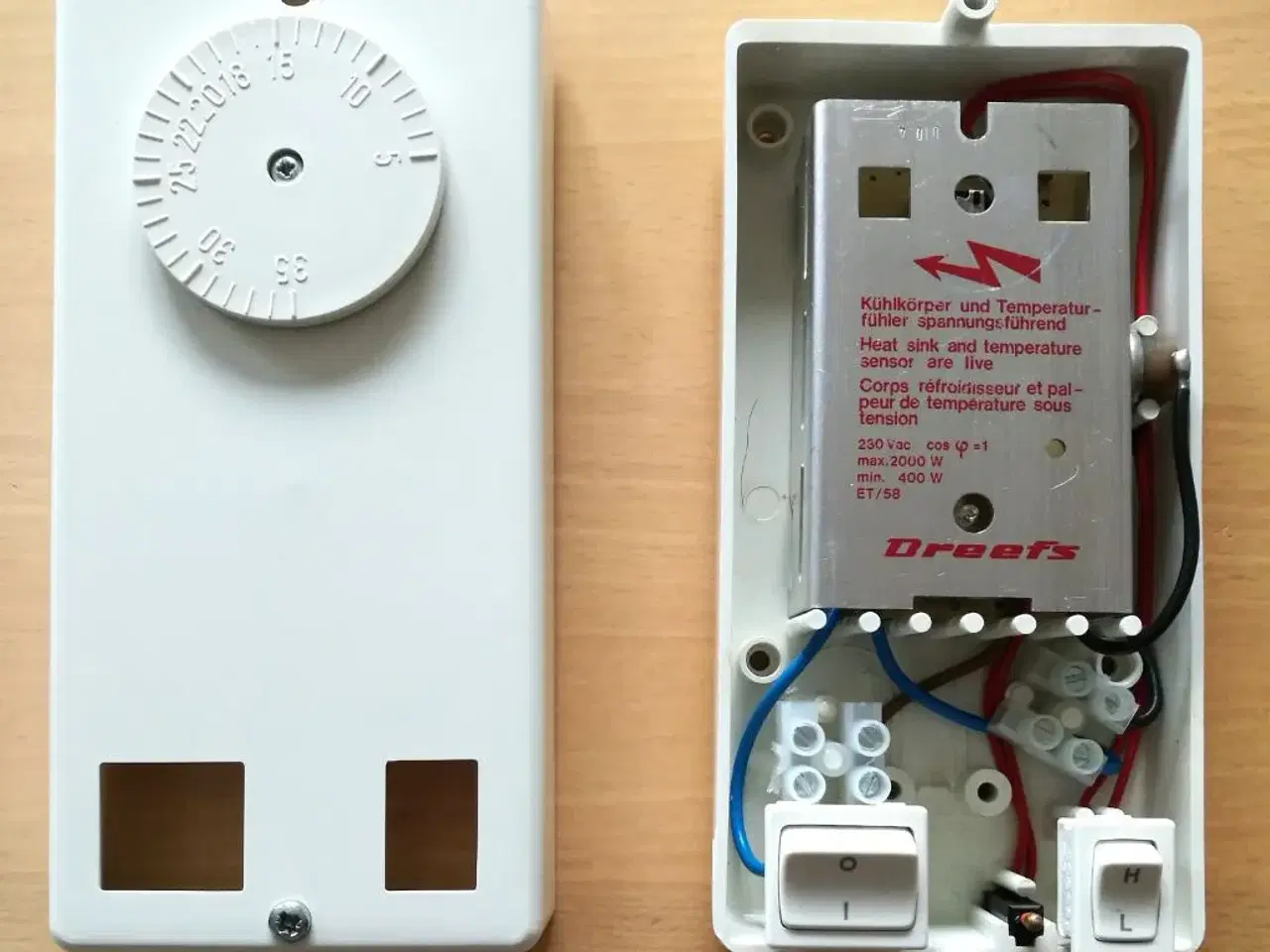 Billede 2 - Elektronisk termostat.