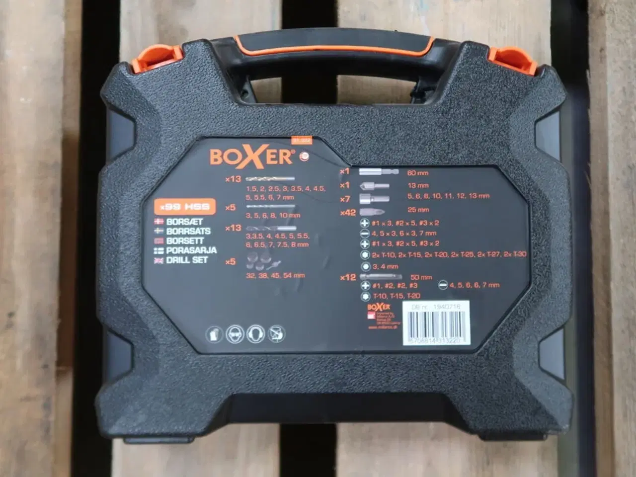 Billede 3 - Boxer Borsæt HSS med bits - 99 dele