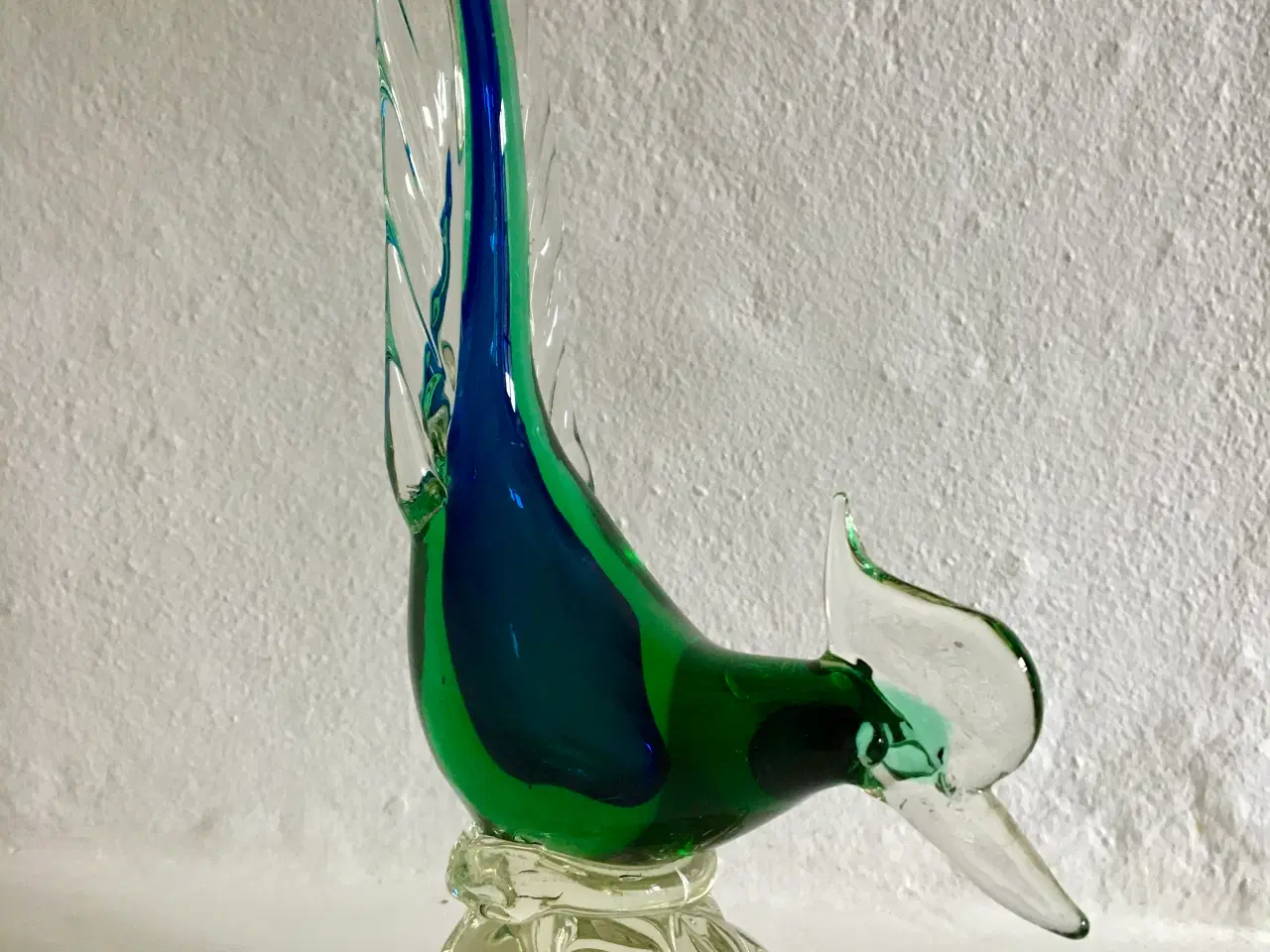 Billede 2 - Murano Vintage Glas fasan fugl fra Venedig