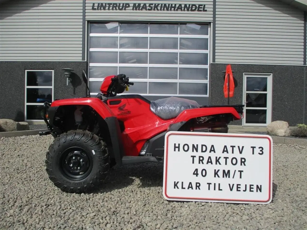 Billede 1 - Honda TRX 520 FE Traktor STORT LAGER AF HONDA  ATV. Vi hjælper gerne med at levere den til dig, og bytter gerne. KØB-SALG-BYTTE se mere på www.limas.dk