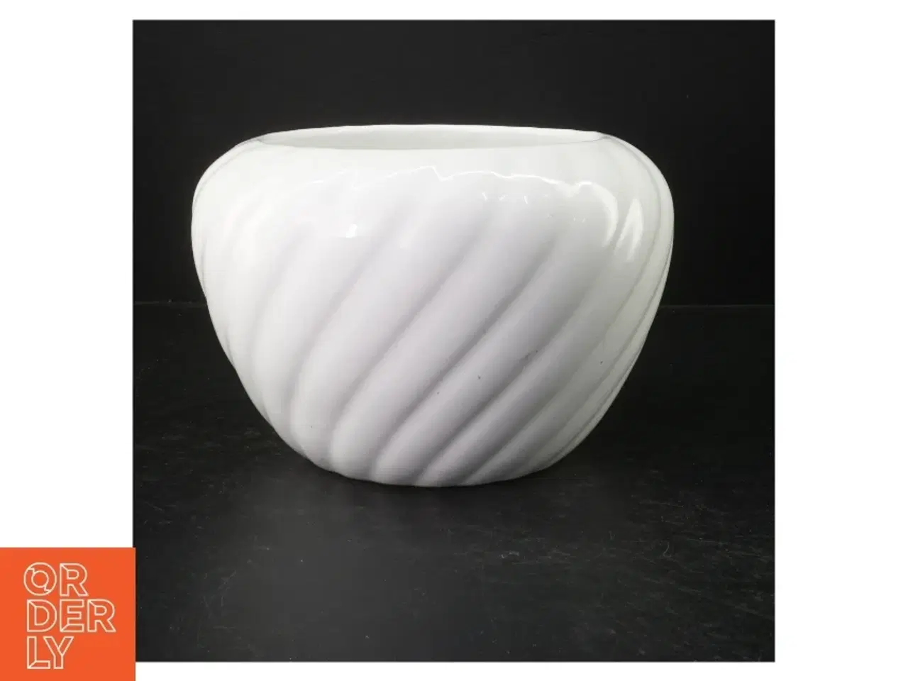 Billede 1 - Stor Hvid keramik potte/vase (str. Ø. 17 cm)