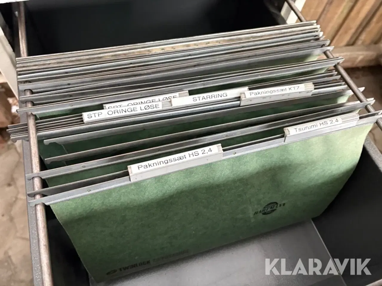 Billede 6 - Arkivskab med o-ringe