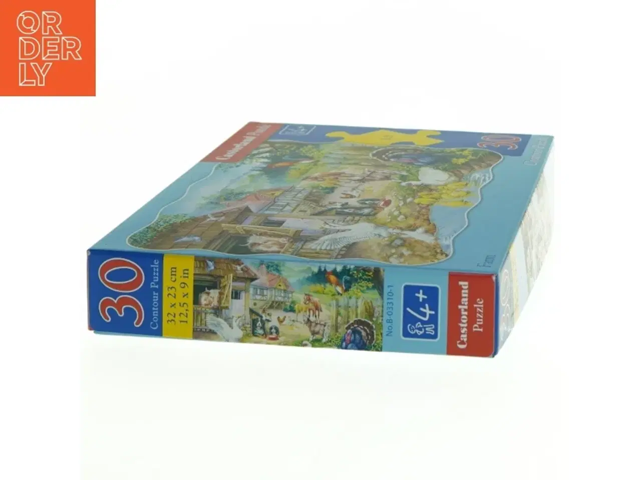 Billede 3 - Castorland bondegårds puslespil fra Castorland (str. 32 x 23 cm)