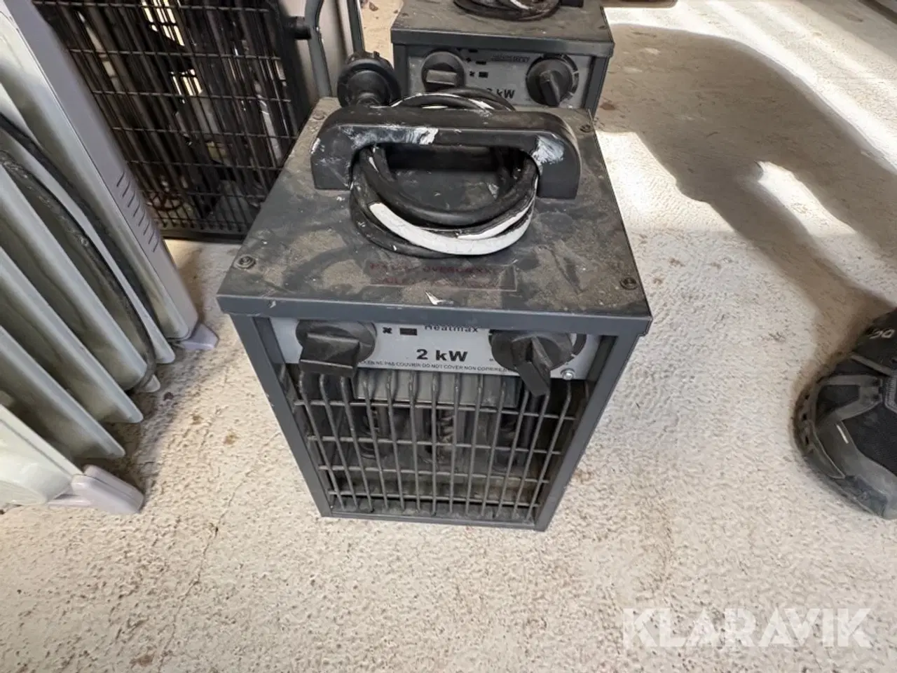 Billede 9 - Varmeblæsere og radiatorer 5 styk