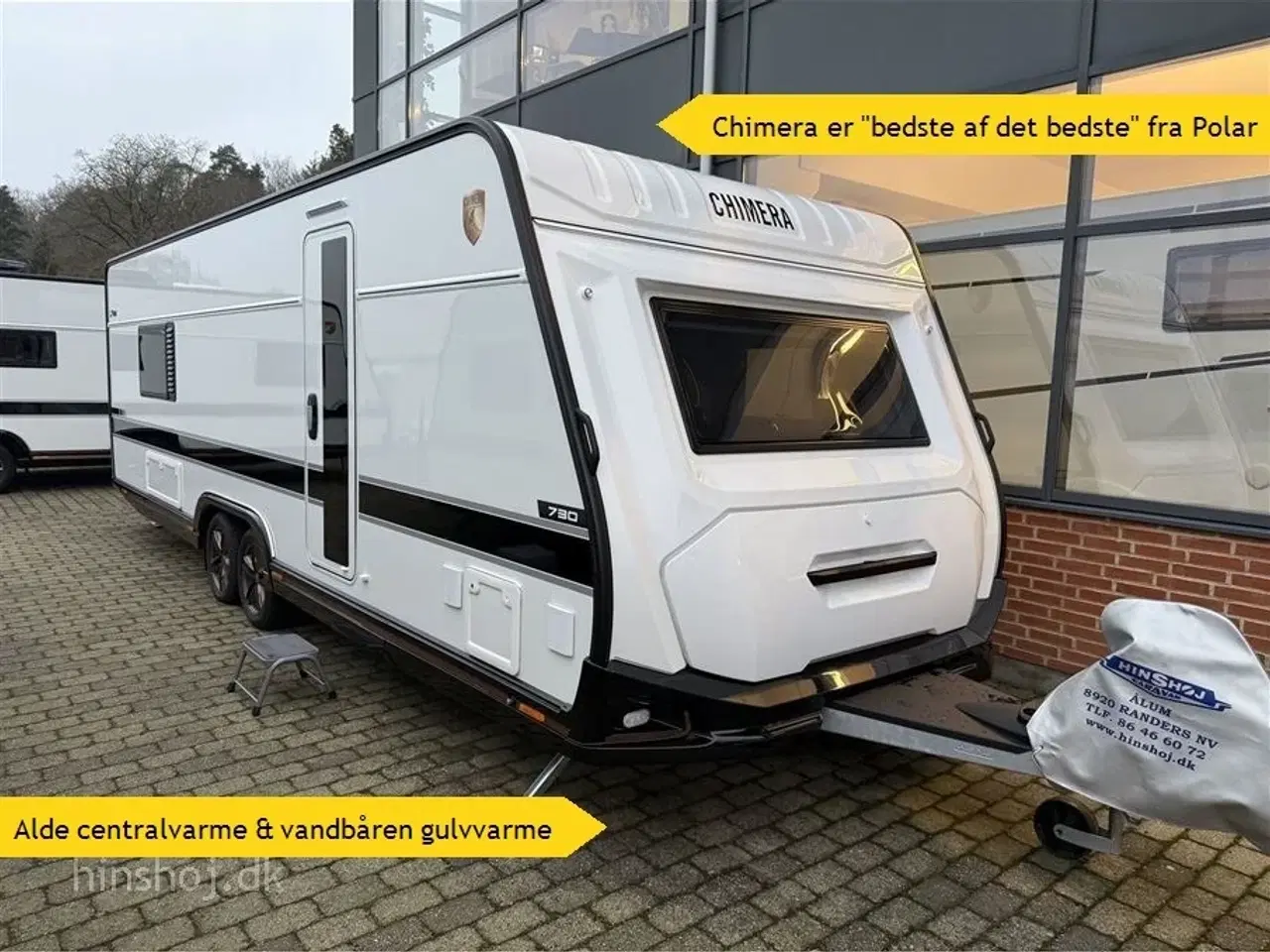 Billede 1 - 2025 - Polar Chimera 730 BSL   Polar Chimera den lækreste Vintervogn se den hos Hinshøj Caravan