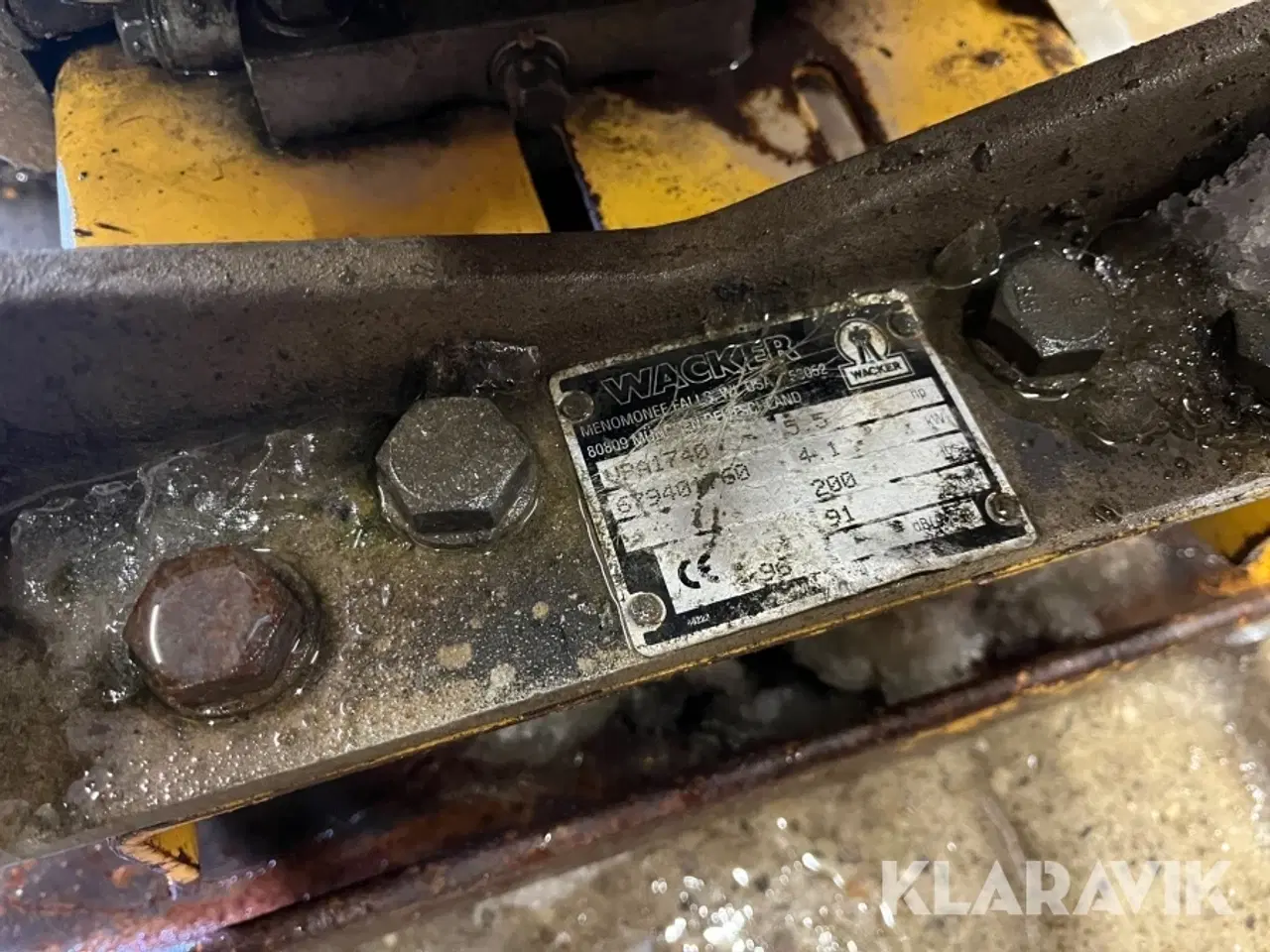 Billede 6 - Pladevibrator Wacker VPA 1740