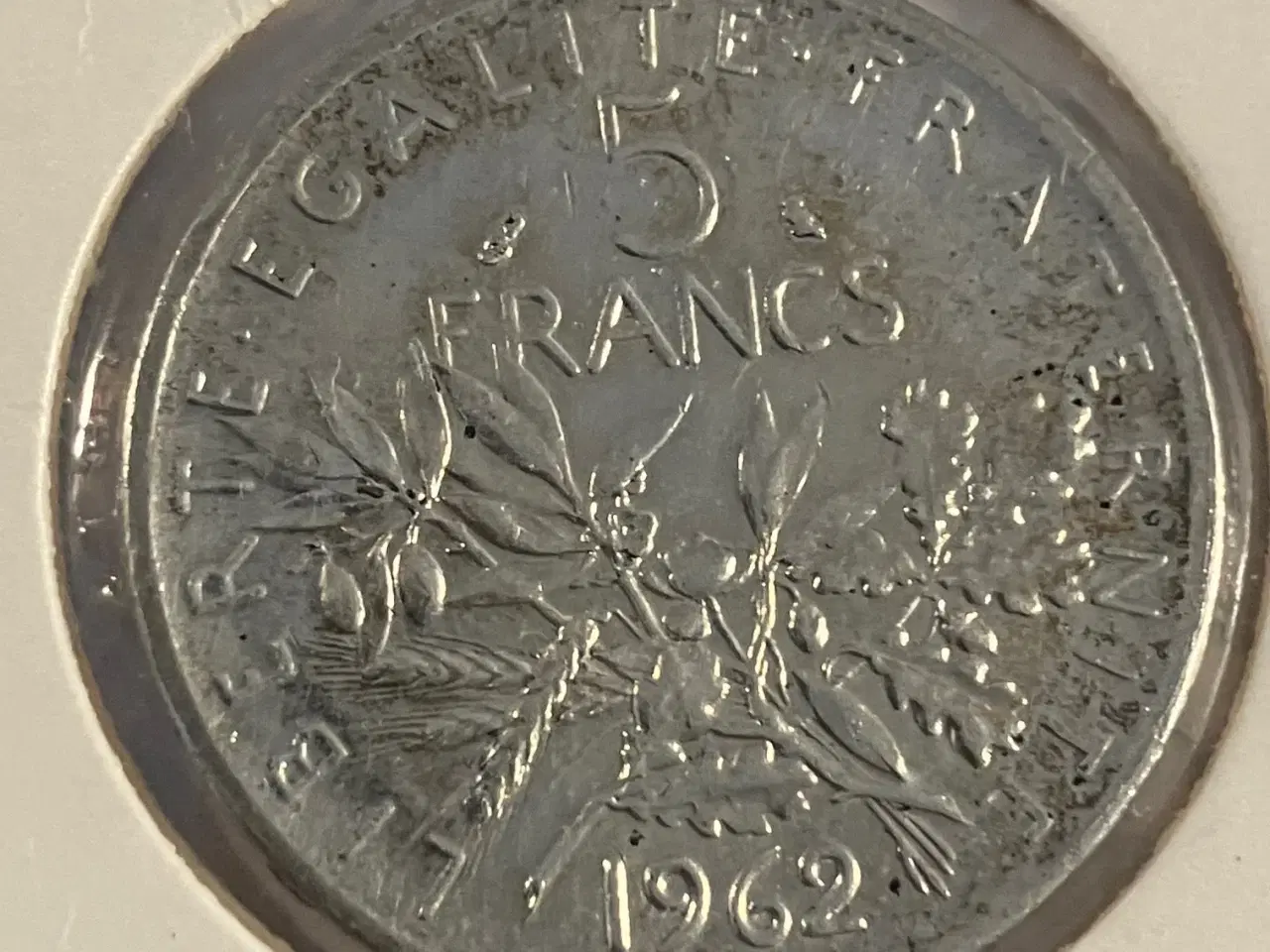 Billede 1 - 5 Francs 1962 France