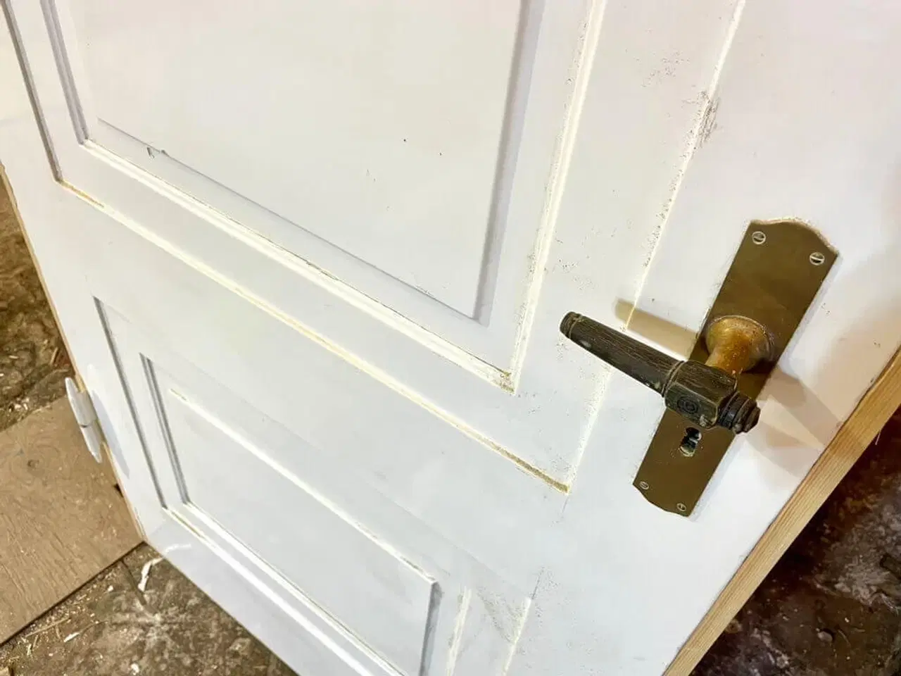 Billede 4 - Klassisk fyldningsdør m. fine greb og karm