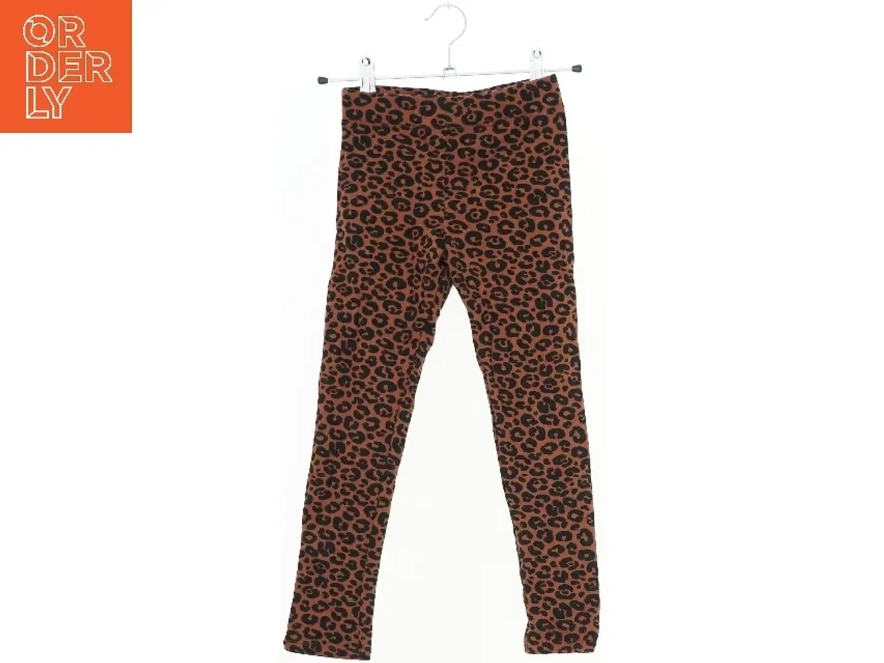 Billede 1 - Leopardmønstrede leggings fra H&M (str. 128)