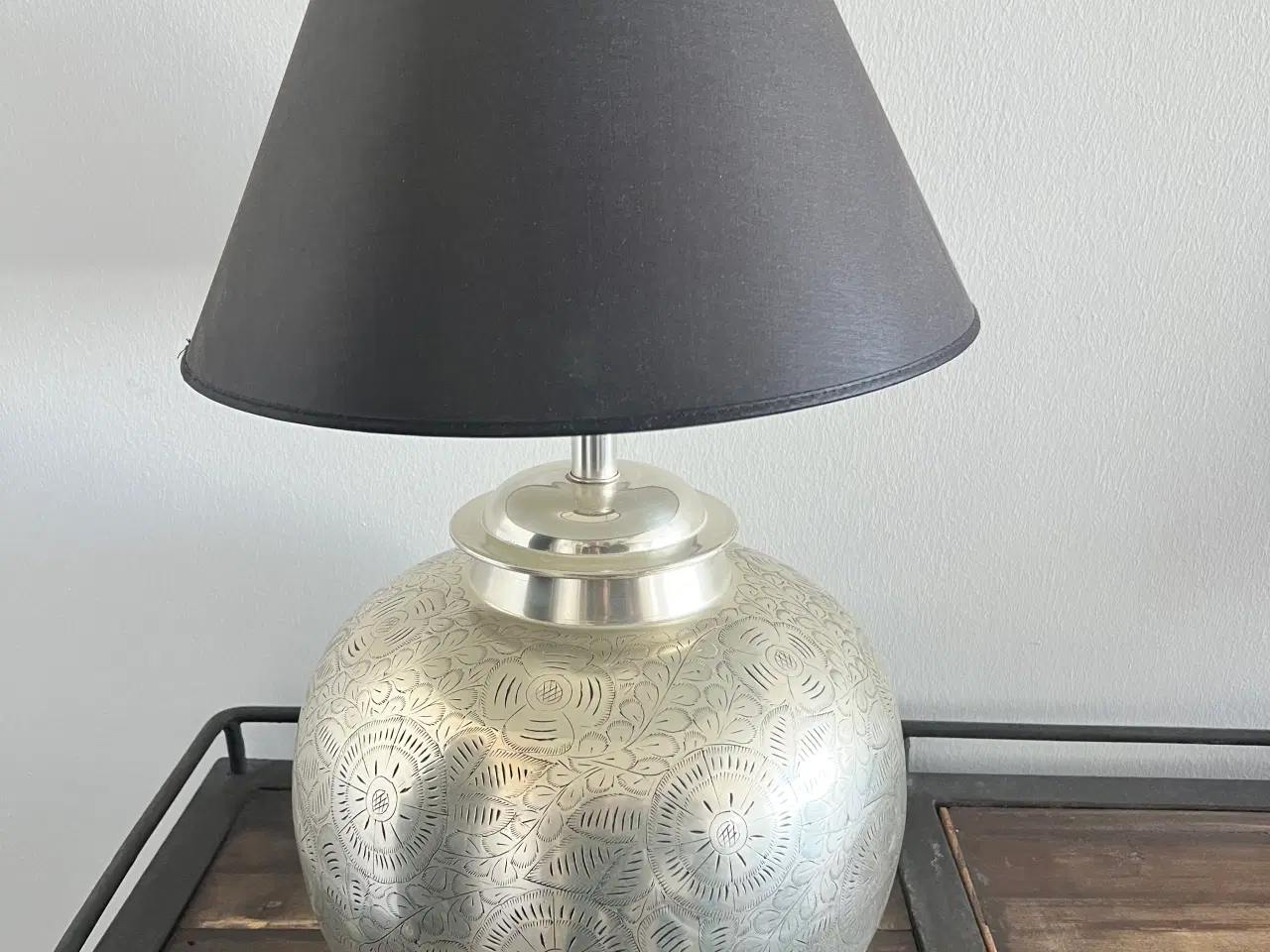 Billede 1 - Marrokansk bordlampe m skærm