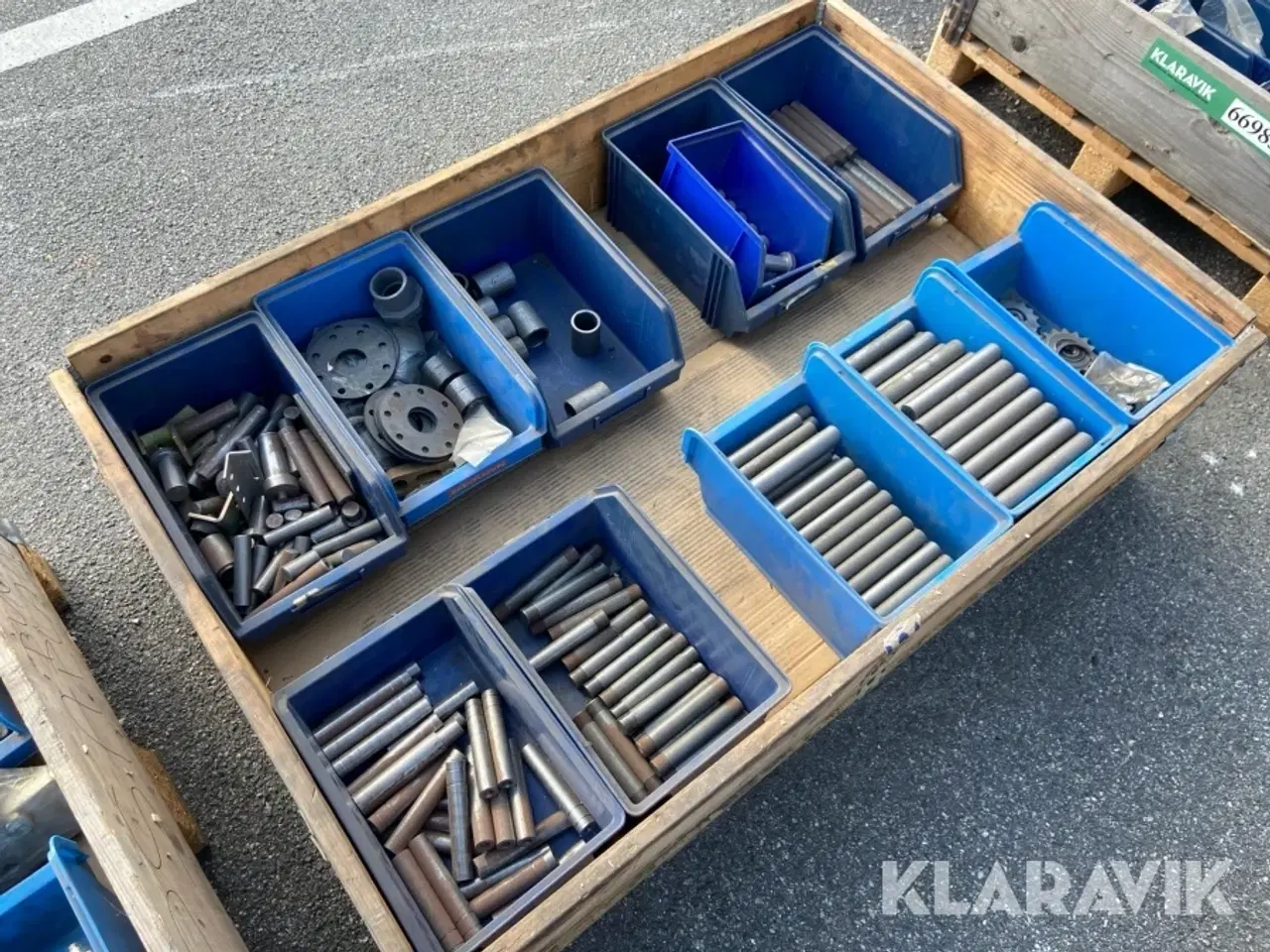 Billede 1 - Emnestål blandet lot - 1 palle
