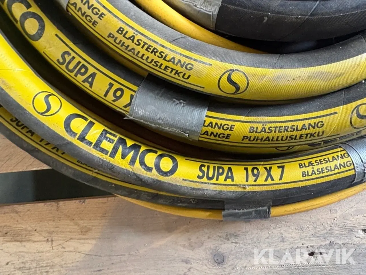 Billede 11 - Sandblæser slange Clemco Supa 19x7