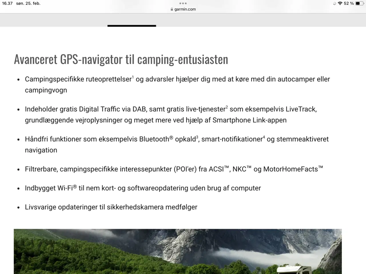 Billede 6 - Navigation til autocamper/ campingvogn