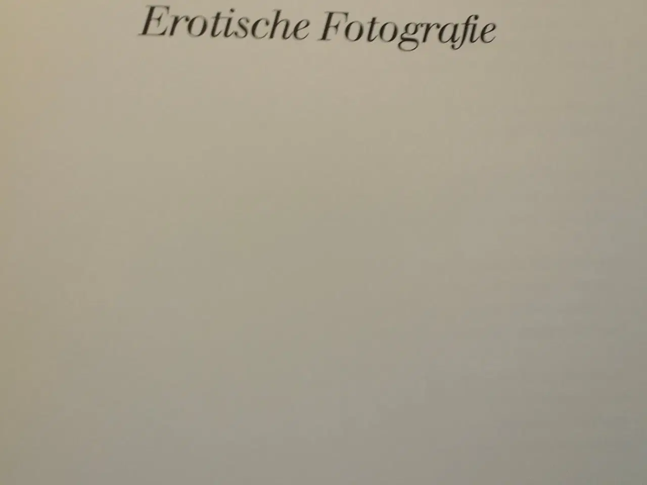 Billede 2 - erotische fotografie, von jeanloup sieff, emne: ku