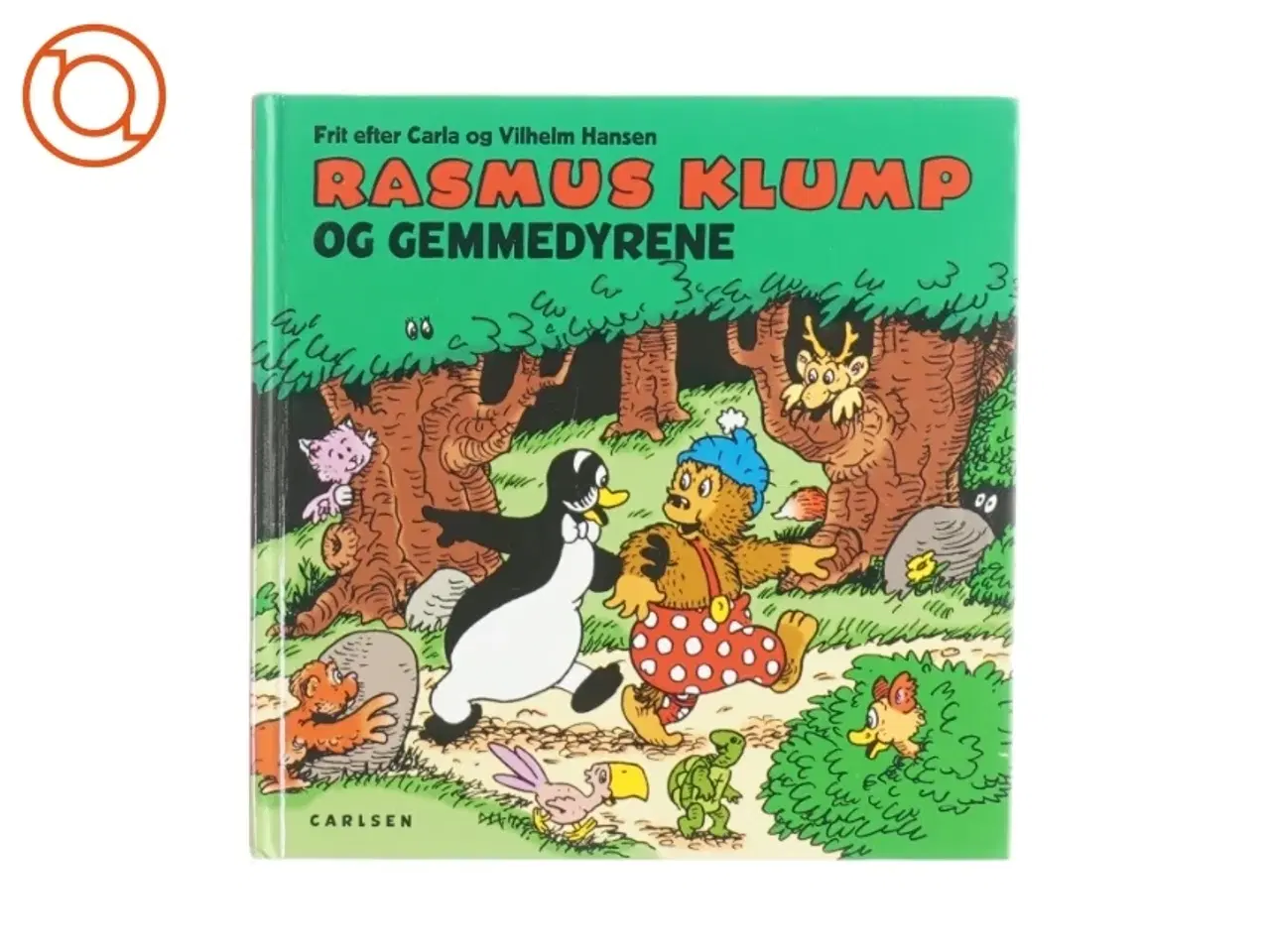 Billede 1 - Rasmus klump og gemmedyrene fra bog