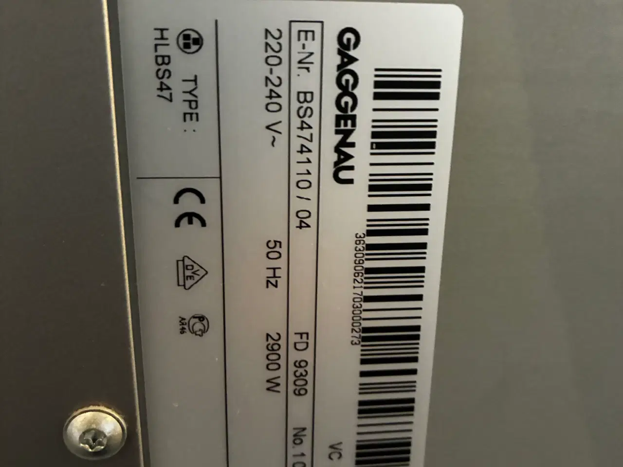 Billede 2 - Gaggenau Dampovn Serie 474