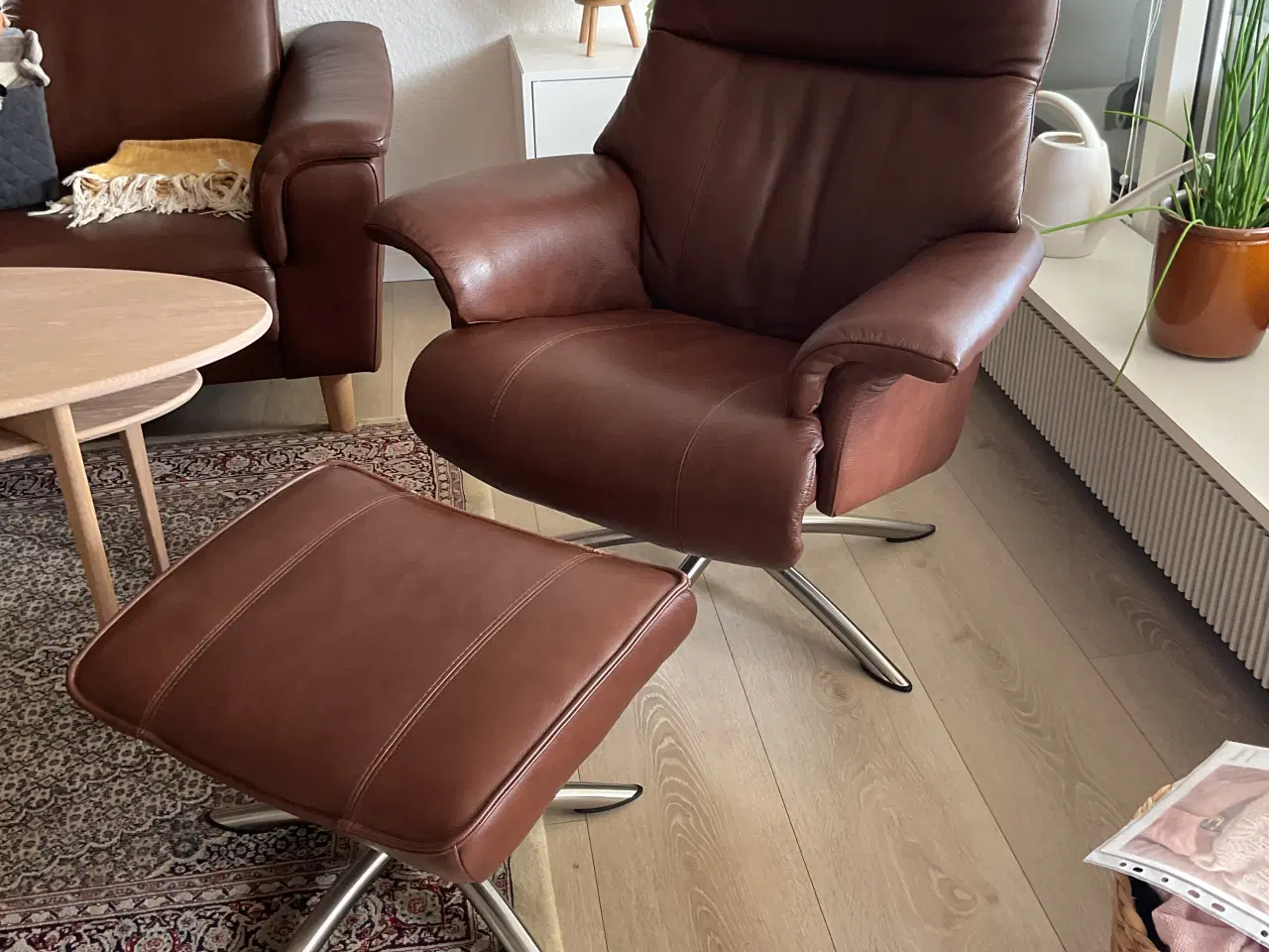Billede 1 - Hjort Knudsen sofa 2 1/2 personer og hvilestol