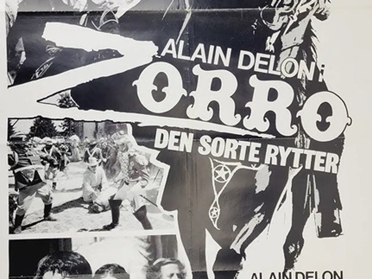 Billede 4 - ⭐️- Plakat: Vintage - Zorro Den Sorte Rytter