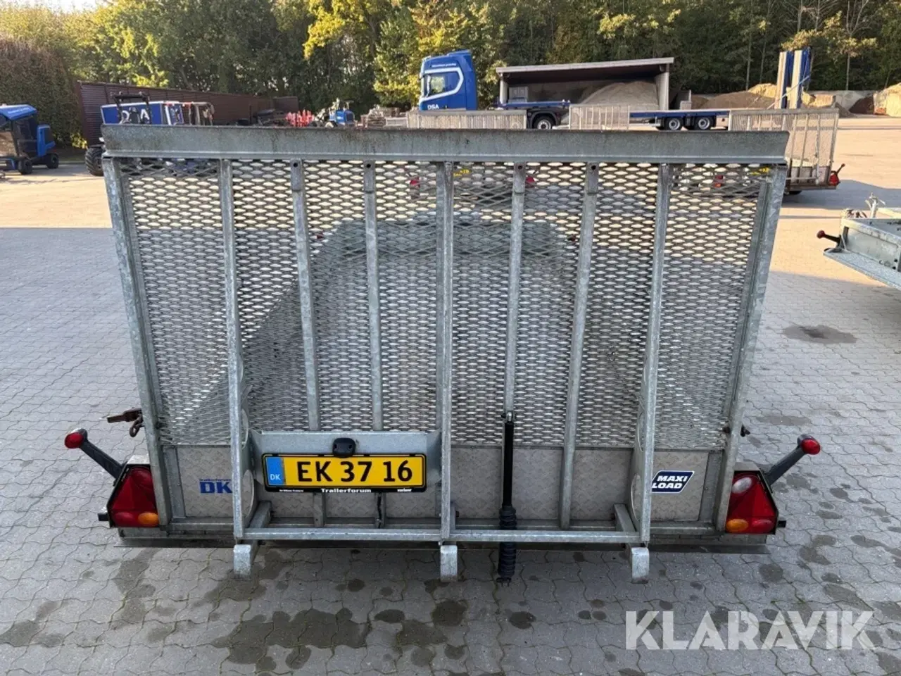 Billede 3 - Maskintrailer Variant 3500 kg 1 styk