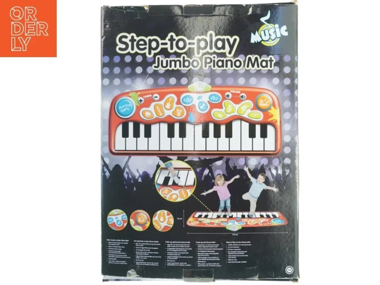 Billede 8 - Step-to-Play Jumbo Klaver Måtte (str. 175 x 65 cm)