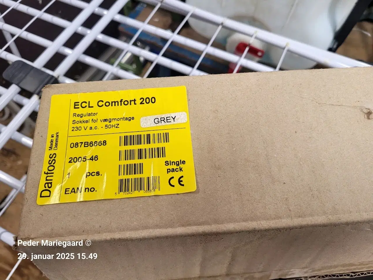 Billede 1 - Danfoss ECL Comfort 200 regulator til - 230 V