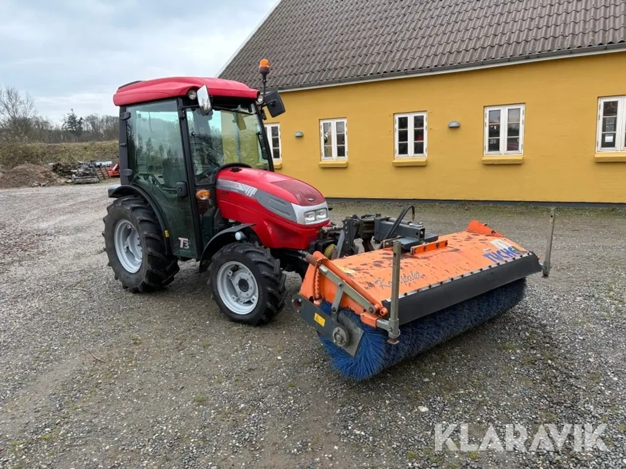 Billede 8 - Minitraktor McCormick GM45 med kost