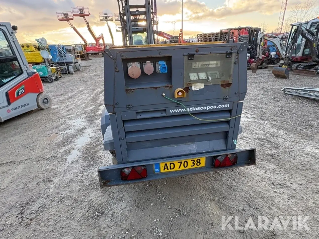 Billede 5 - Generator trailer Atlas copco QAX 40