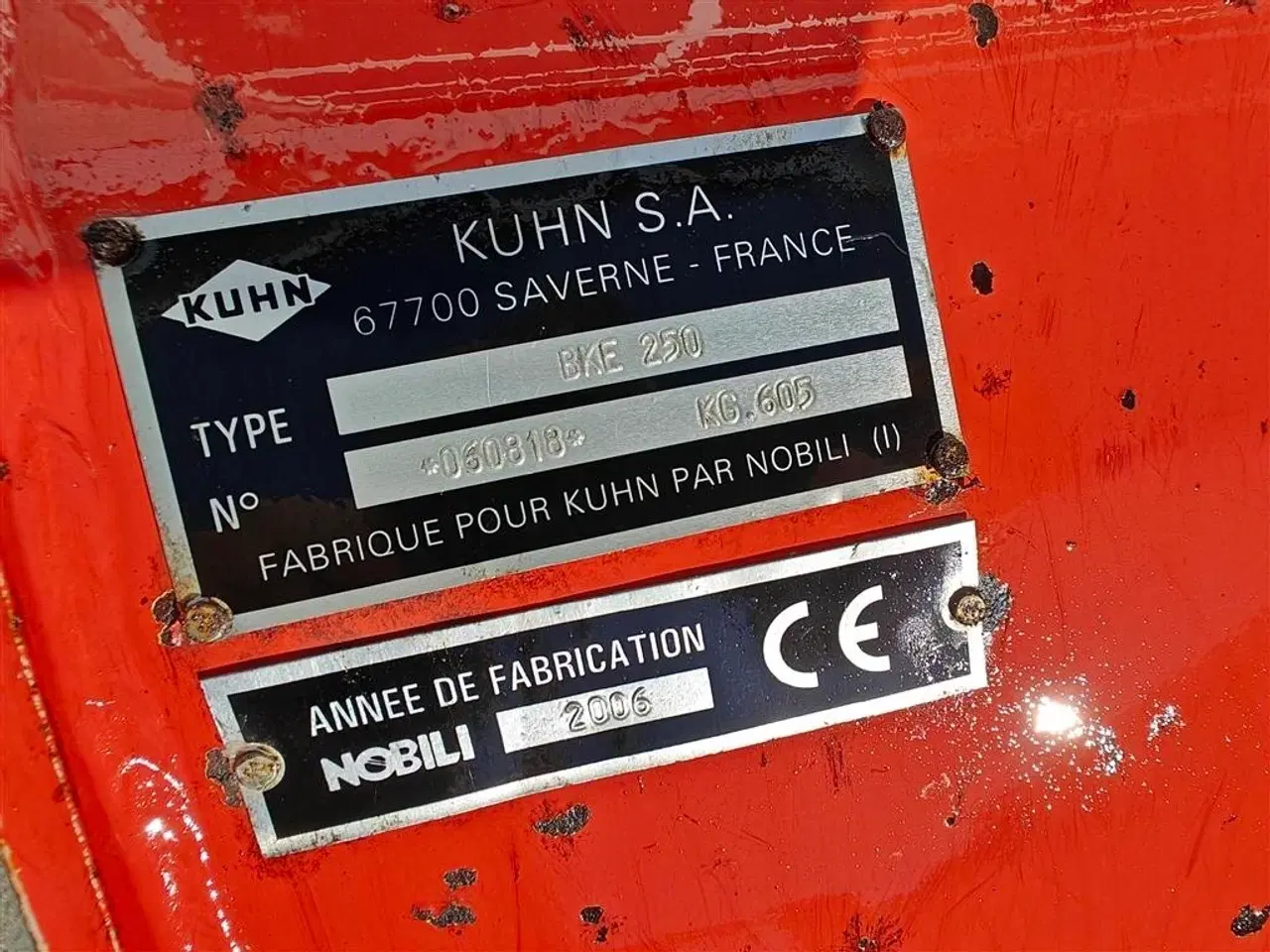 Billede 7 - Kuhn BKE 250 KØRT GANSKE LIDT