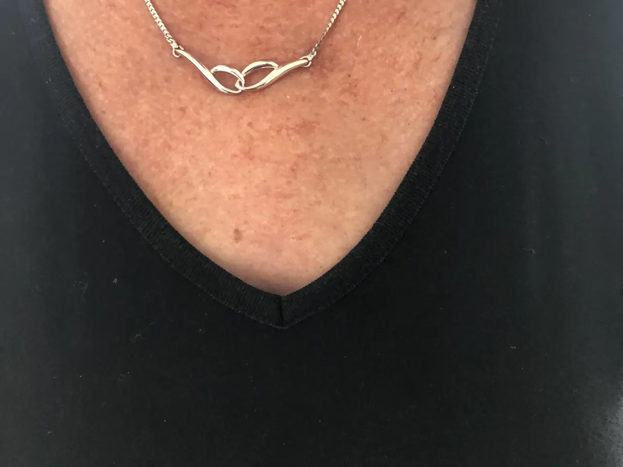 Billede 11 - Smuk halskæde i 925 Sterling sølv