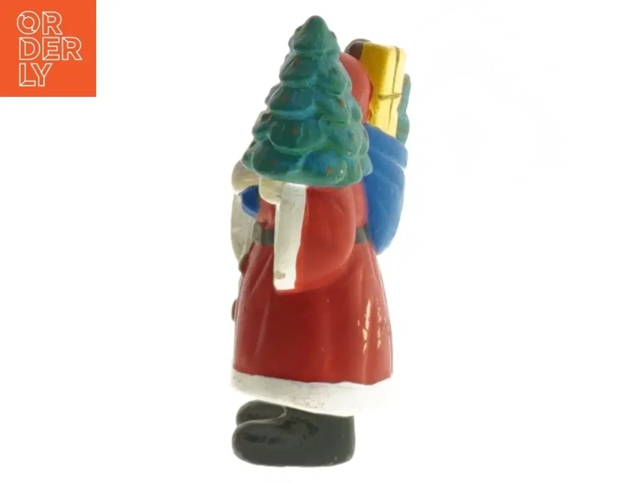 Billede 2 - Keramikjulemand figur (str. 11 cm)