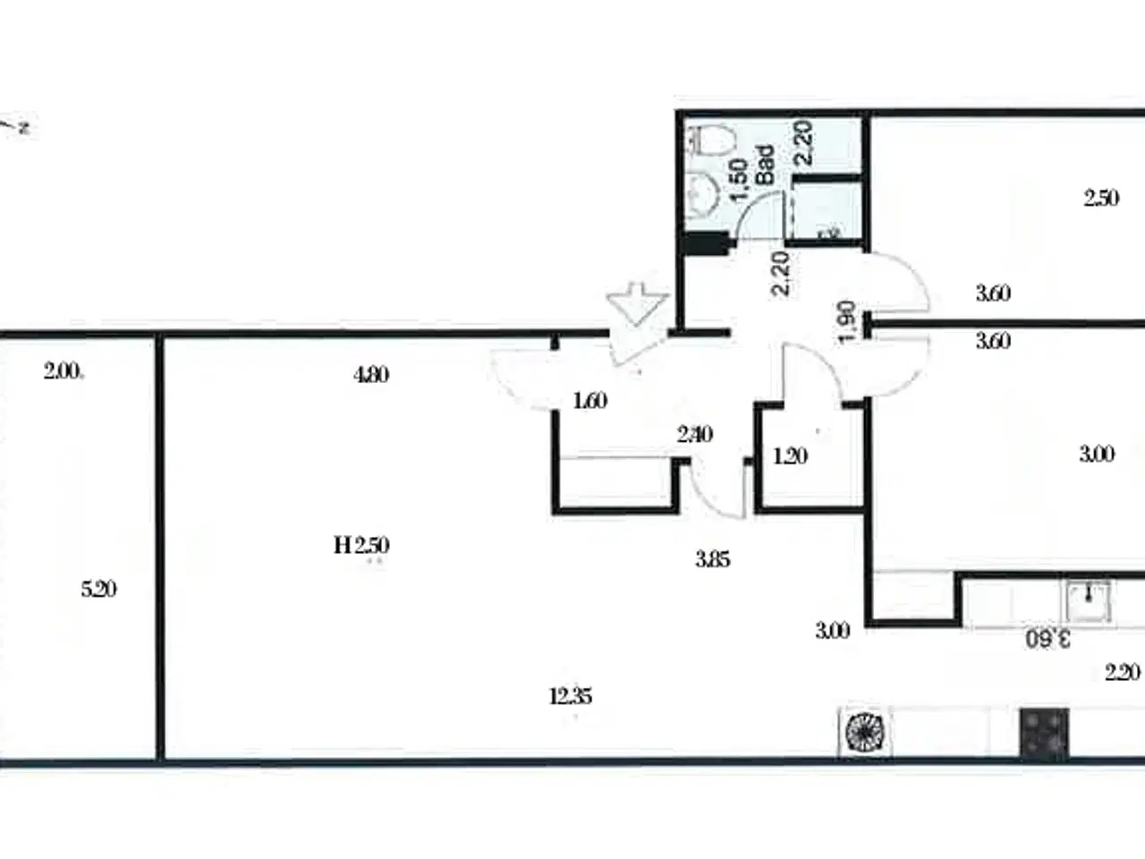 Billede 4 - Ejerlejlighed på 107 m2 i Slagelse.