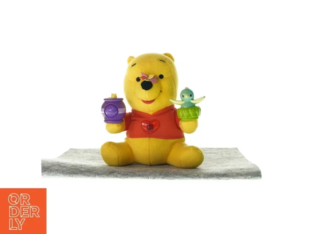Billede 1 - Peter Plys bamse med motorik