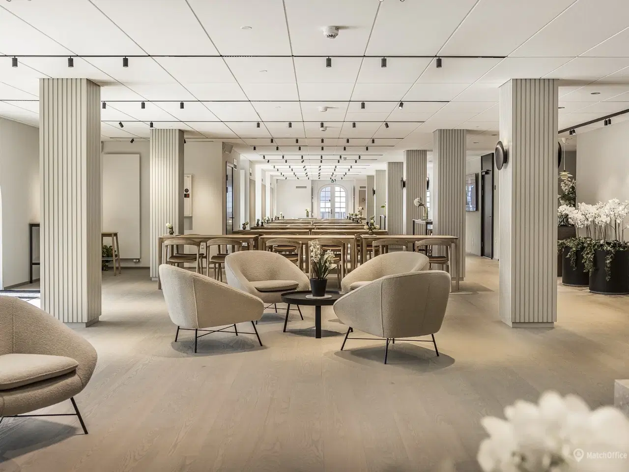 Billede 14 - Tageetage - usædvanligt kontor og/eller showroom - fælles kantine og fitness