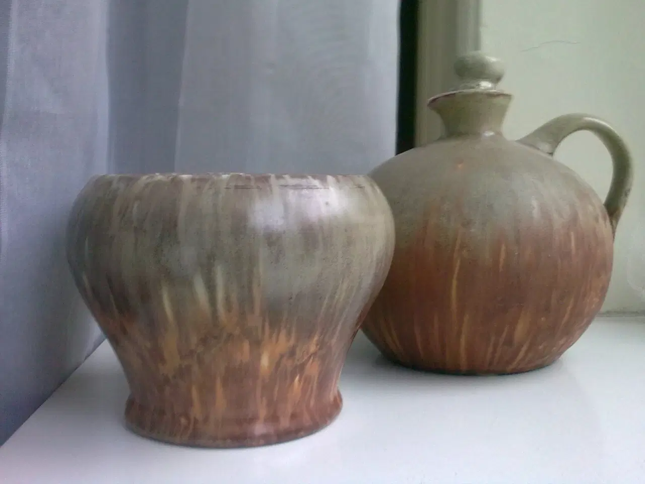 Billede 11 - Kande keramik kunst flamme glasur varianter